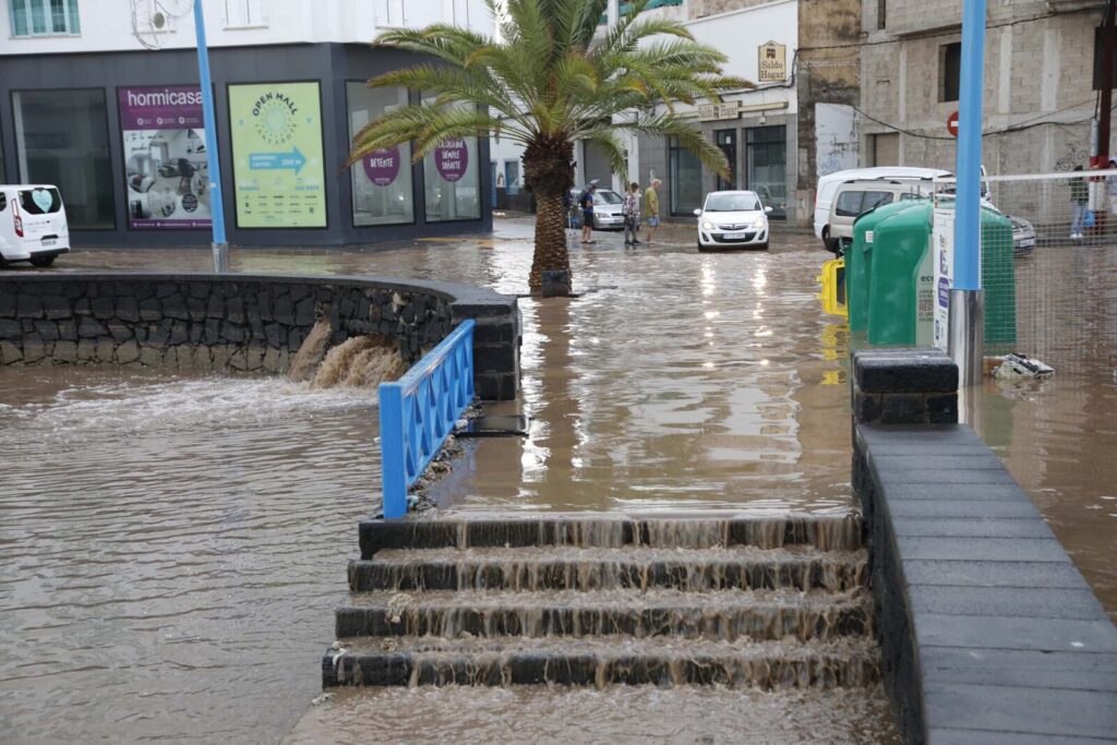 ulewy w Arrecife