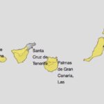 zolte ostrzezenia dla calych wysp kanaryjskich w ten weekend