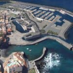ozywienie nowego nabrzeza w puerto de la cruz