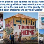 teneryfa idzie na wojne z brytyjczykami naglowek angielskiego tabloidu daily mail ktory ponownie wspomina o fobii turystycznej