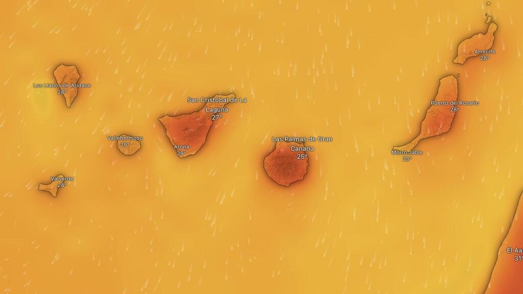 zolte i pomaranczowe ostrzezenia przed upalami i zjawiskami przybrzeznymi na wyspach kanaryjskich