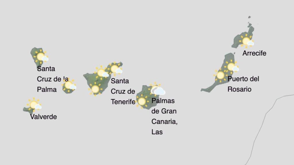 prognoza pogody na wyspach kanaryjskich na najblizsze dni