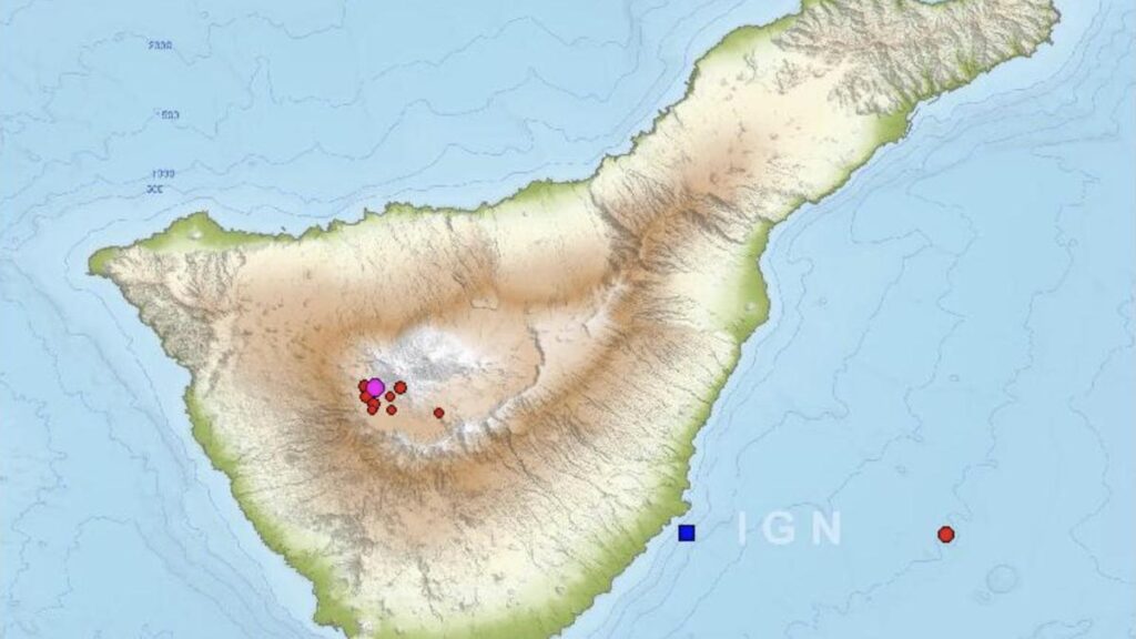 setki trzesien ziemi wykryto na teneryfie
