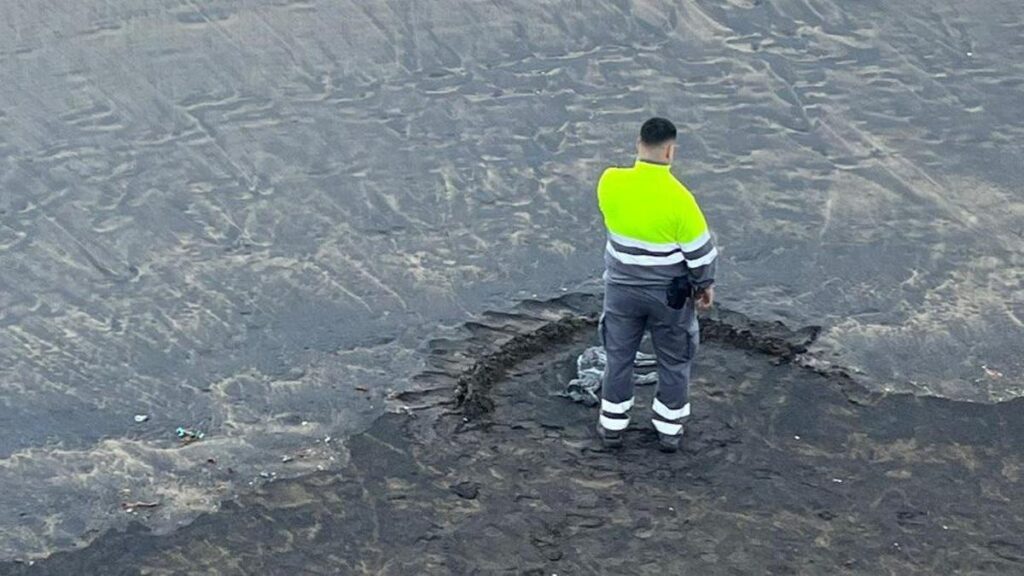 szokujace odkrycie na plazy las canteras w las palmas