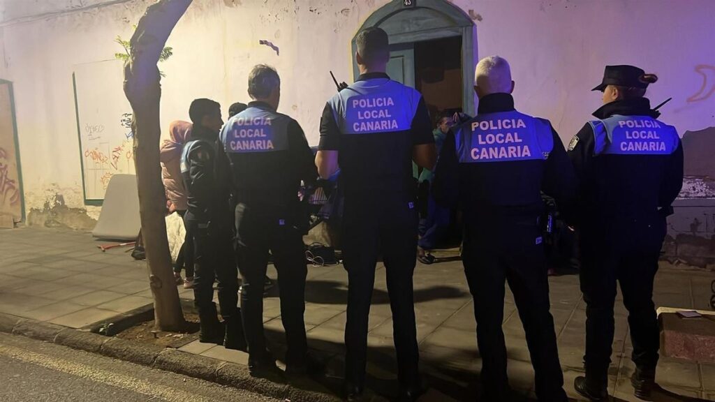 policja udaremnia probe nielegalnego zajecia domu w arrecife