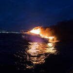 dramatyczny pozar lodzi u wybrzezy lanzarote cztery osoby uratowane