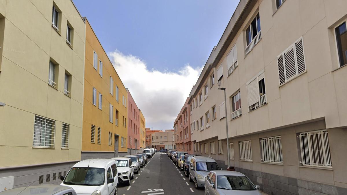 pożar domu Santa Cruz de Tenerife