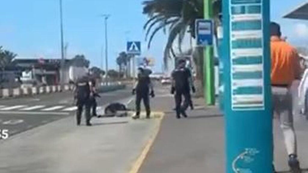 smiertelny incydent na lotnisku gran canaria policja uzyla broni