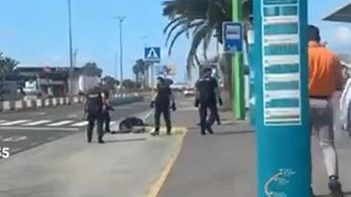 strzelanina na lotnisku Gran Canaria