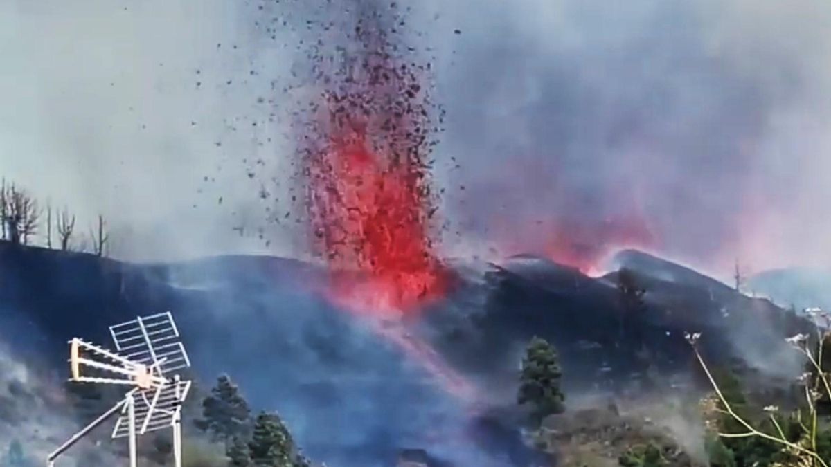 erupcja wulkanu La Palma