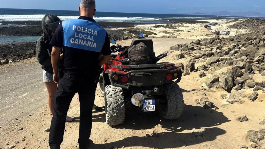 quad zniszczyl chroniona plaze obywatel uratowal sytuacje
