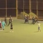 strzaly policji na meczu chaos na wyspach kanaryjskich