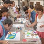 agaete zamienione w galerie sztuki na fieste las nieves