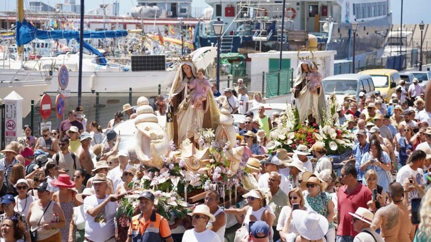 aresztowanie poszukiwanego podczas fiestas del carmen