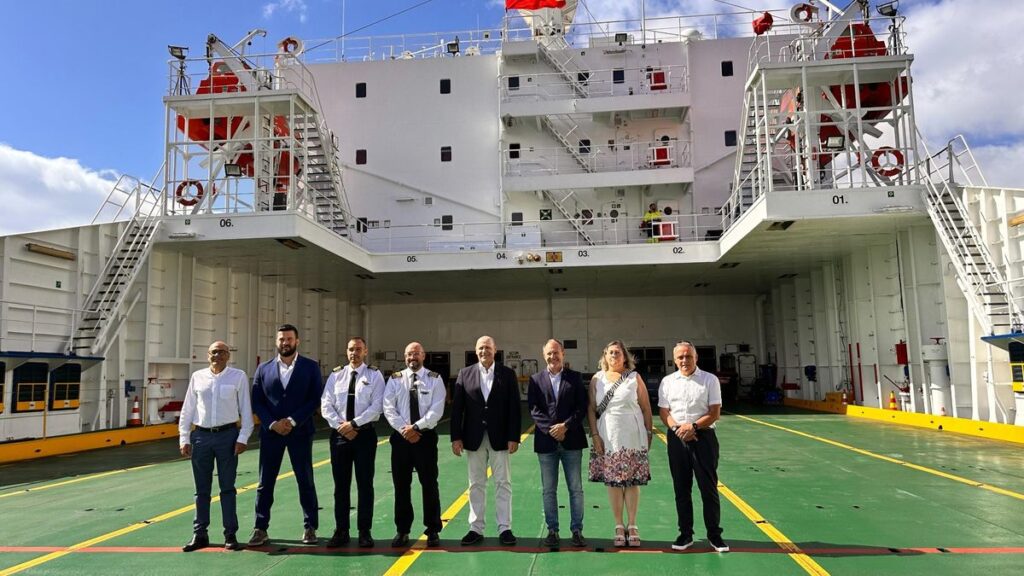 fred olsen uruchamia nowa trase cargo la palma teneryfa