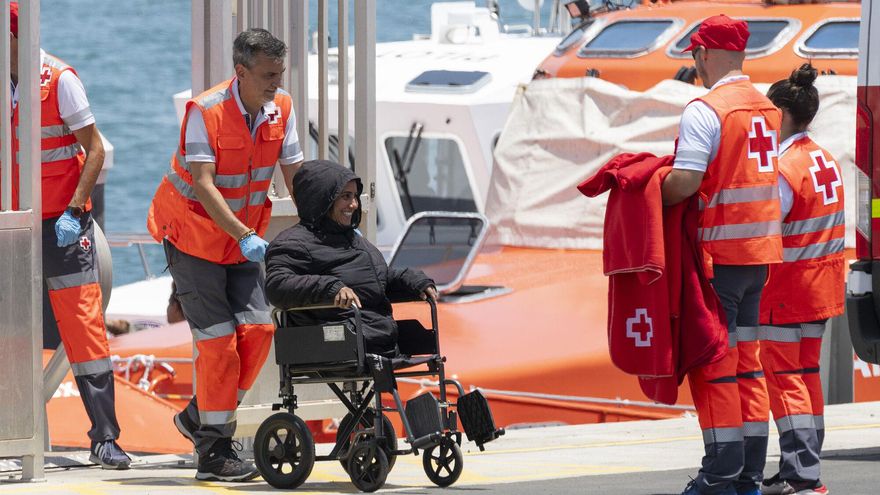 kobieta bez nog uratowana z lodzi migrantow kolo lanzarote