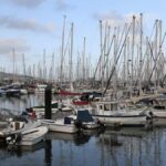 port las palmas usuwa lodzie mieszkalne i centrum handlowe