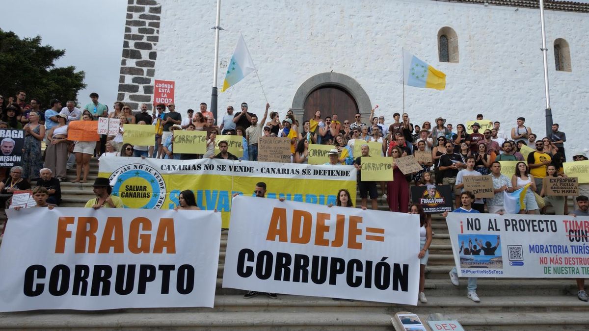 protest przeciwko Cuna del Alma