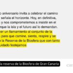 gran canaria swietuje 20 lat rezerwatu biosfery unesco
