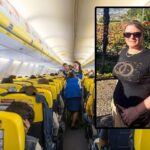 ryanair para upokorzona przez zaloge za 7 funtow