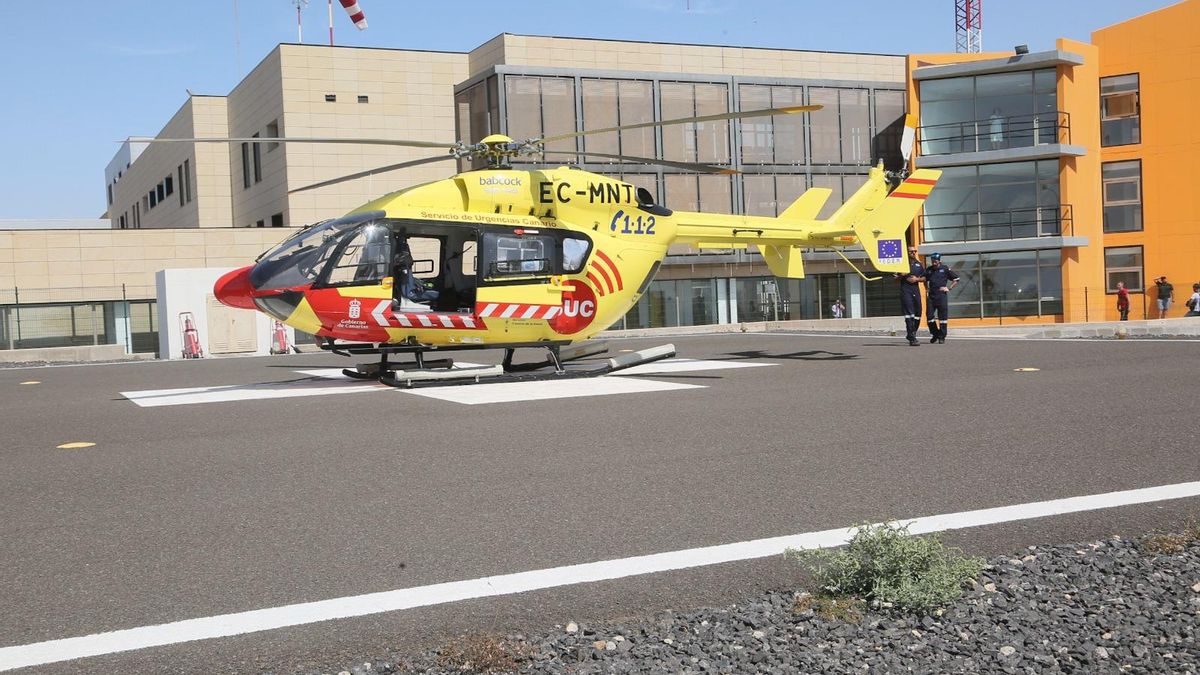 helikopter medyczny Fuerteventura