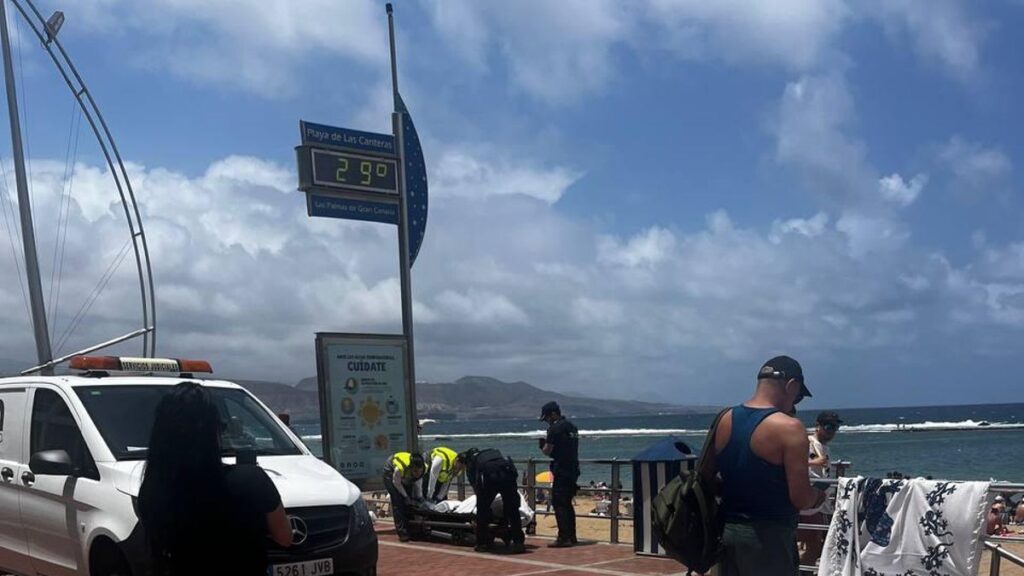 tragedia na gran canarii 80 latek zmarl na plazy las canteras