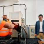 kanary pionierem recyklingu opony na drogi gruz na beton