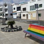 lawka lgbti zdewastowana swastyka na lanzarote