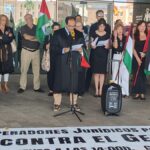 Prawnicy z Las Palmas protestowali w obronie Palestyny