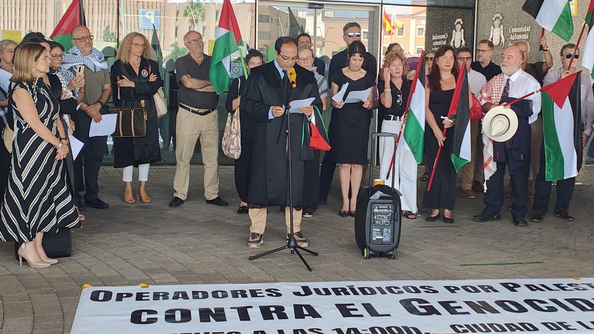protest palestyna las palmas