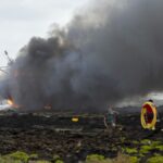 statek z tunczykiem na mieliznie zagraza lanzarote