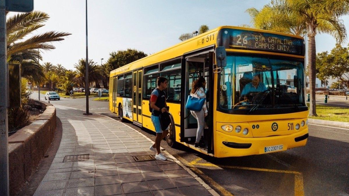 strajk transportu Las Palmas