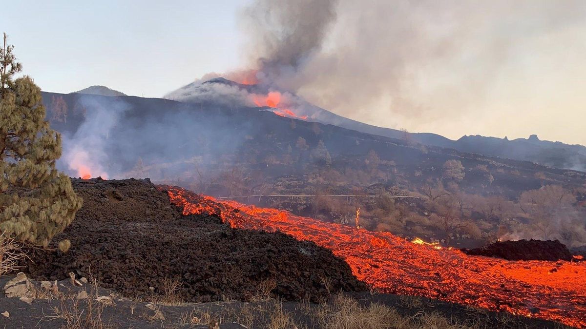 symulacja erupcji wulkanu Teneryfa