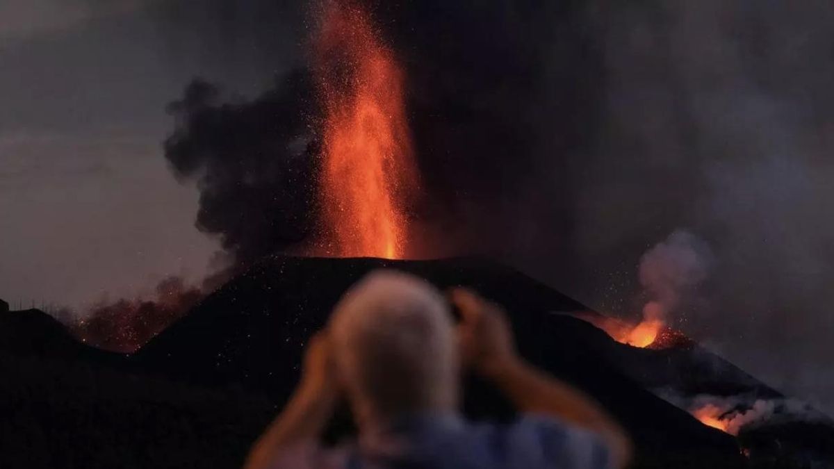 erupcja wulkaniczna La Palma