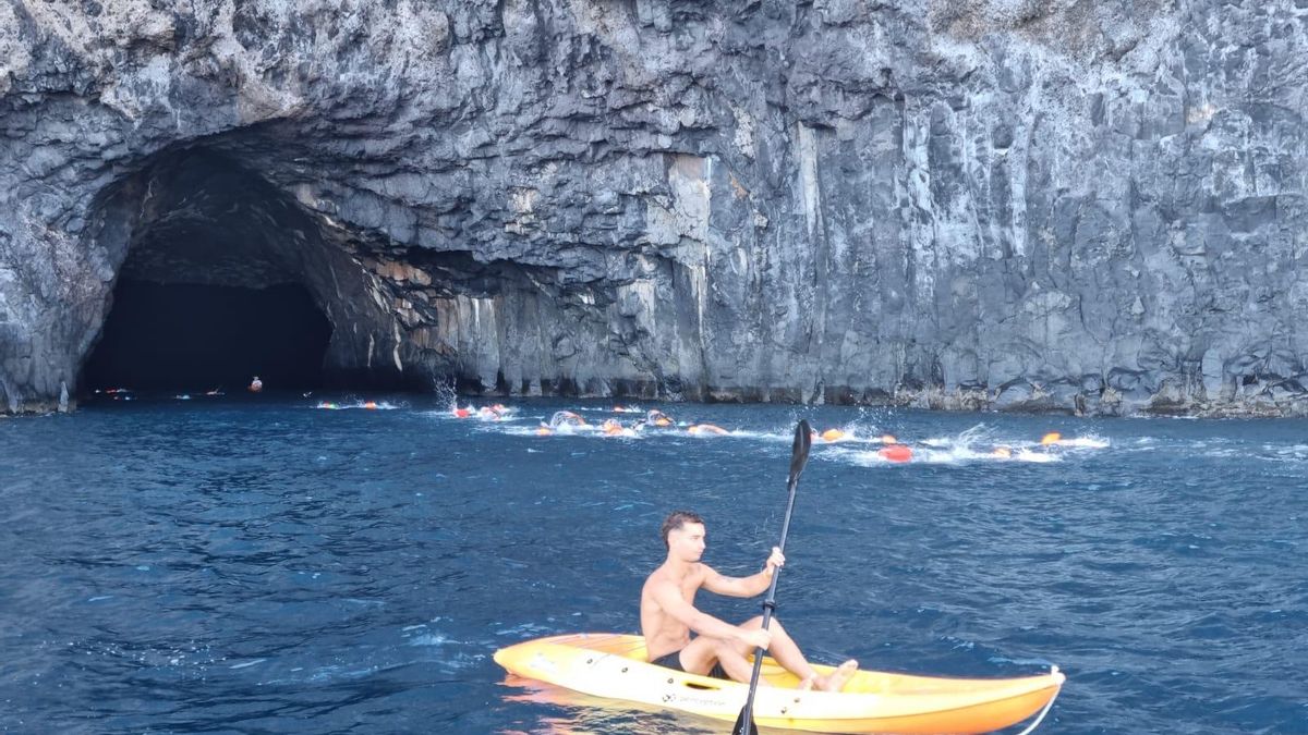 przeprawa pływacka La Palma