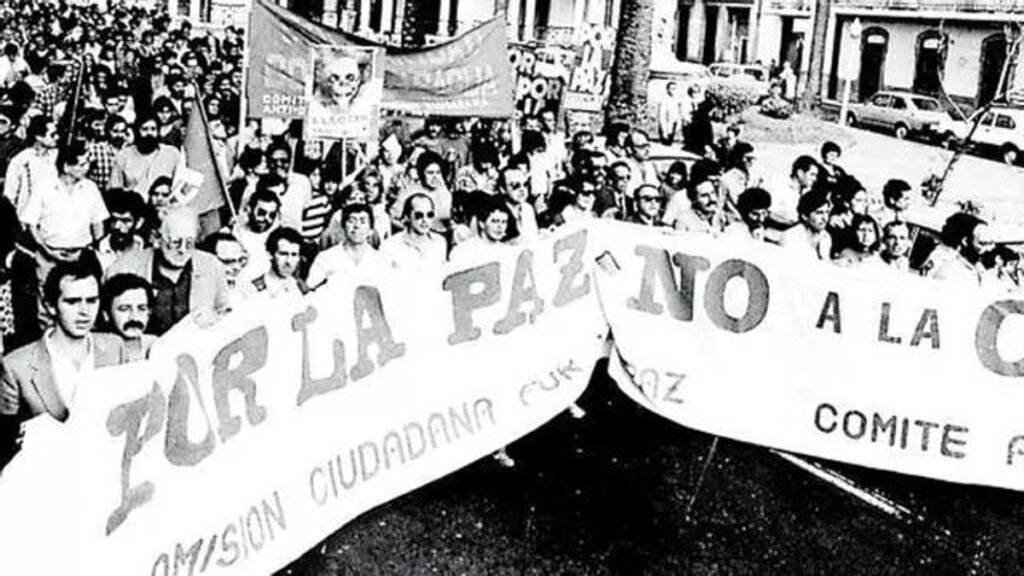 Protesty przeciw militaryzacji Wysp Kanaryjskich