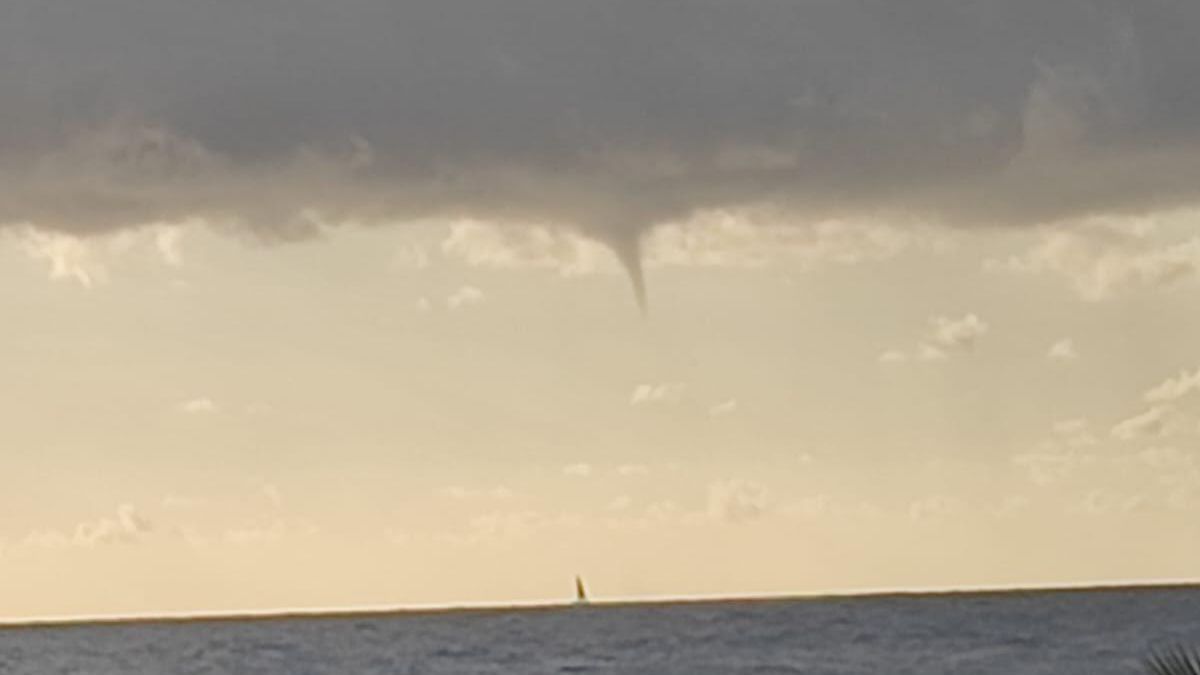 trąba wodna La Palma