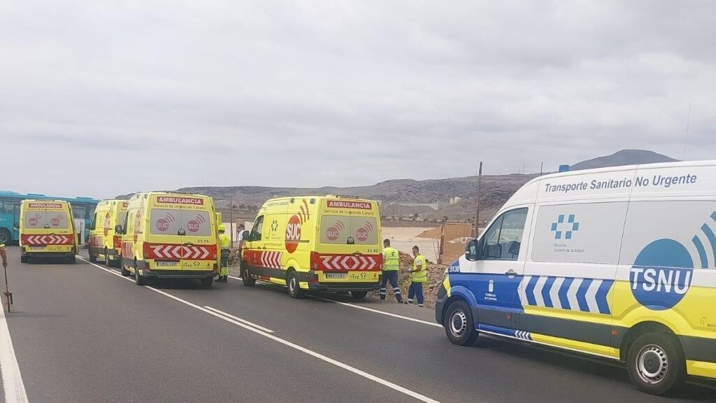 Tragiczny wypadek autobusu na Gran Canarii. Nie żyje kierowca