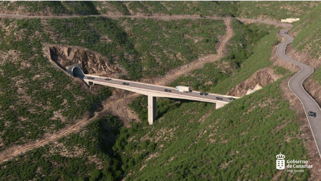 droga do La Aldea Gran Canaria