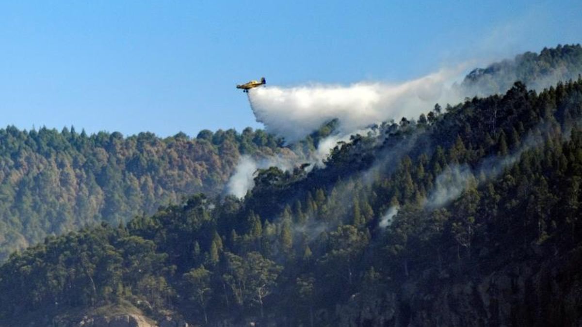 pożary lasów Gran Canaria