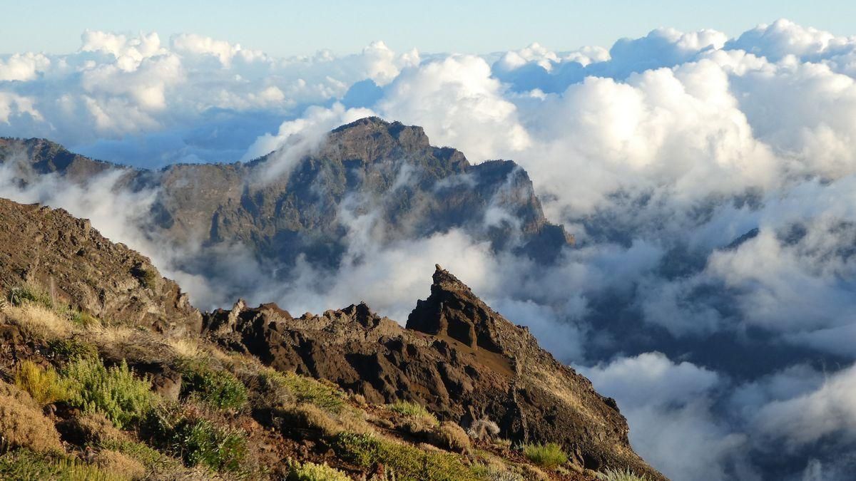 morze chmur Wyspy Kanaryjskie