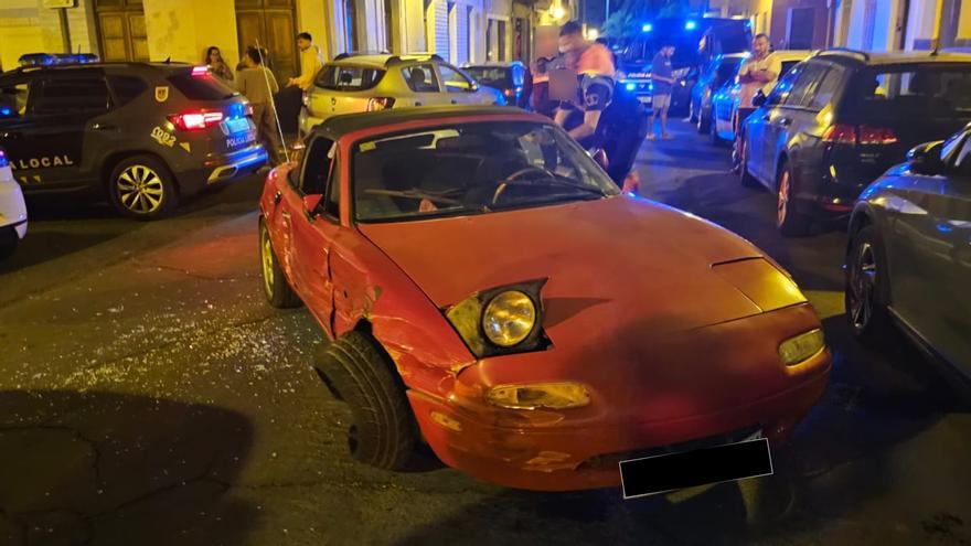 pościg policyjny Las Palmas