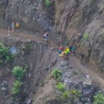 wypadek na szlaku Taganana-Afur Teneryfa