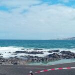 wzburzone morze Wyspy Kanaryjskie