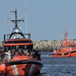 21 migrantow dotarlo na el hierro akcja sluzb