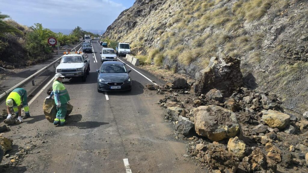 desprendimiento rocas teide video tiktok