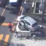 dwa wypadki sparalizowaly ruch w las palmas