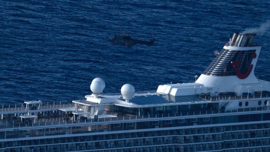 ewakuacja medyczna pasazerki mein schiff 3 gran canaria