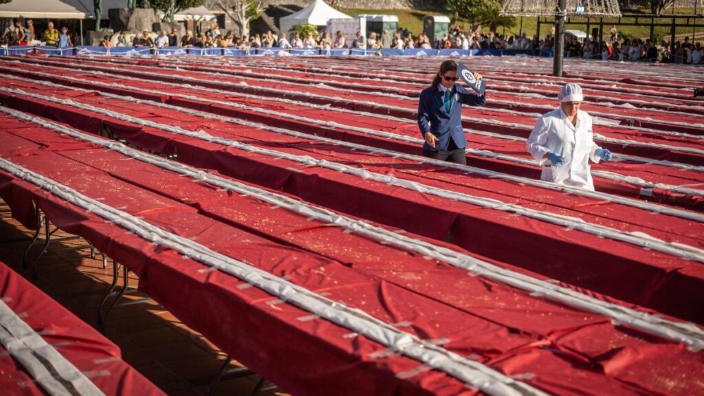 najdluzszy turron swiata rekord guinnessa teneryfa