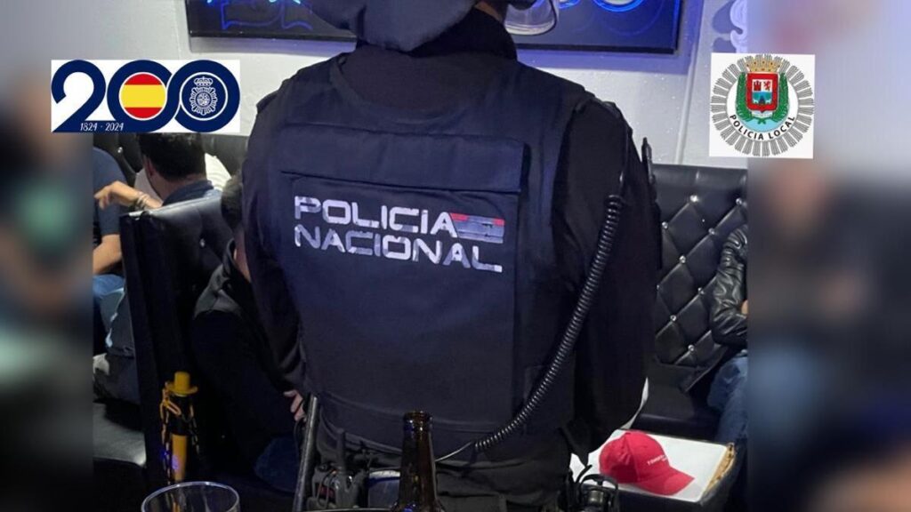 nalot policji lokal rozrywki las palmas gran canaria grudzien 2025